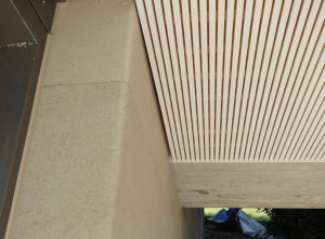 Isolation, Fassade: Lettenrain Meggen, Detail Decke